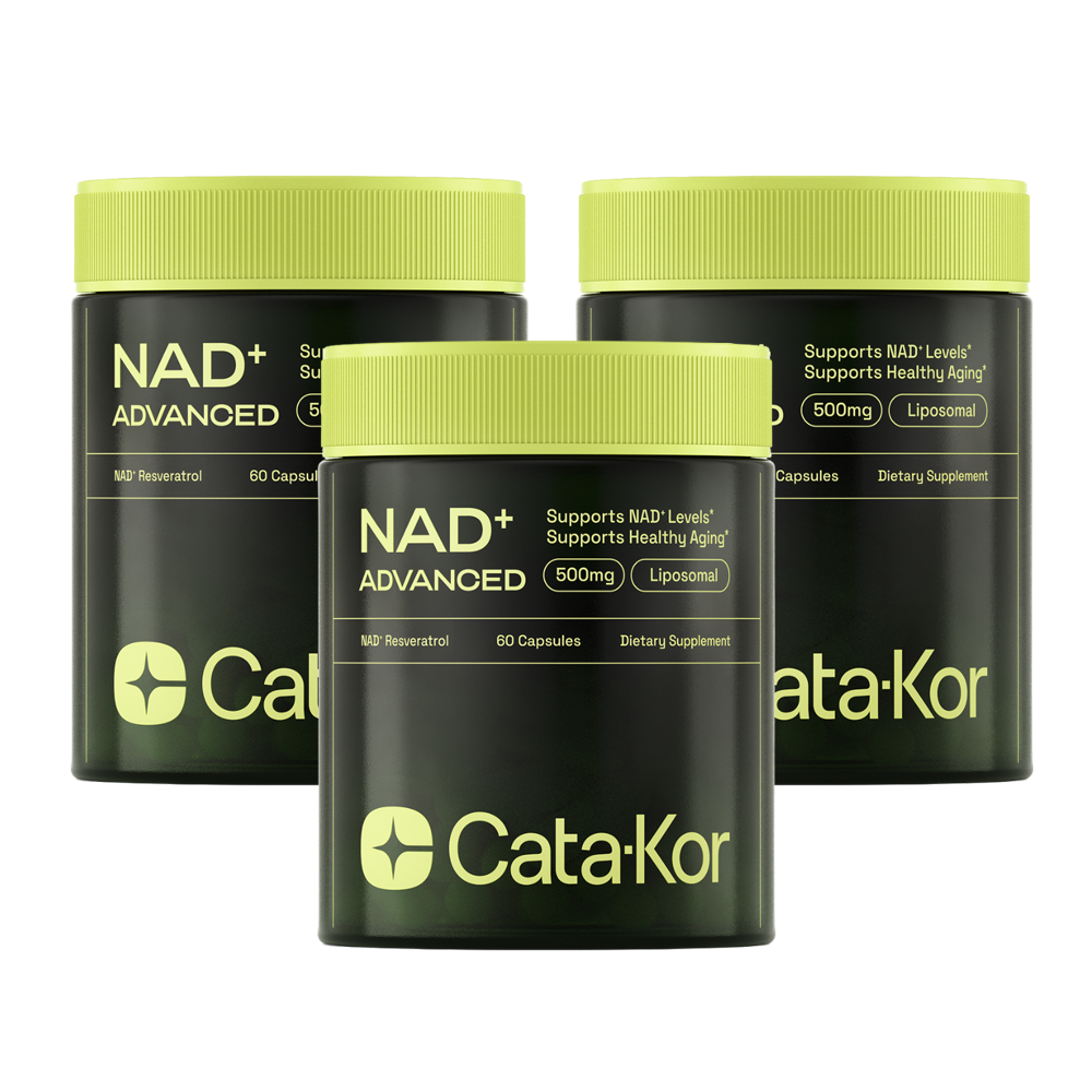 Cata-Kor NMN Supplement Alternative - Liposomal NAD Supplement 500 mg with Resveratrol
